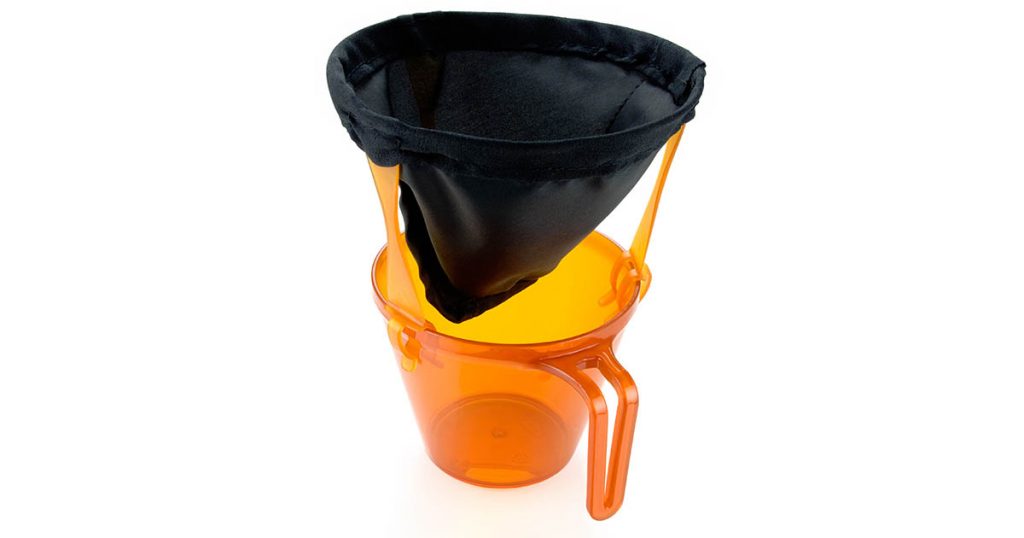 One of the best pour over coffee makers for camping, hiking, hunting or fishing.