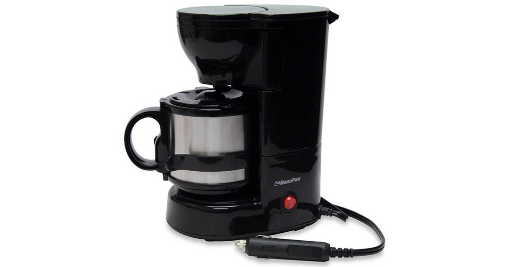 Mobile coffee maker for camping and road trips