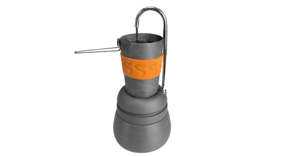 Compact backpacking Percolator