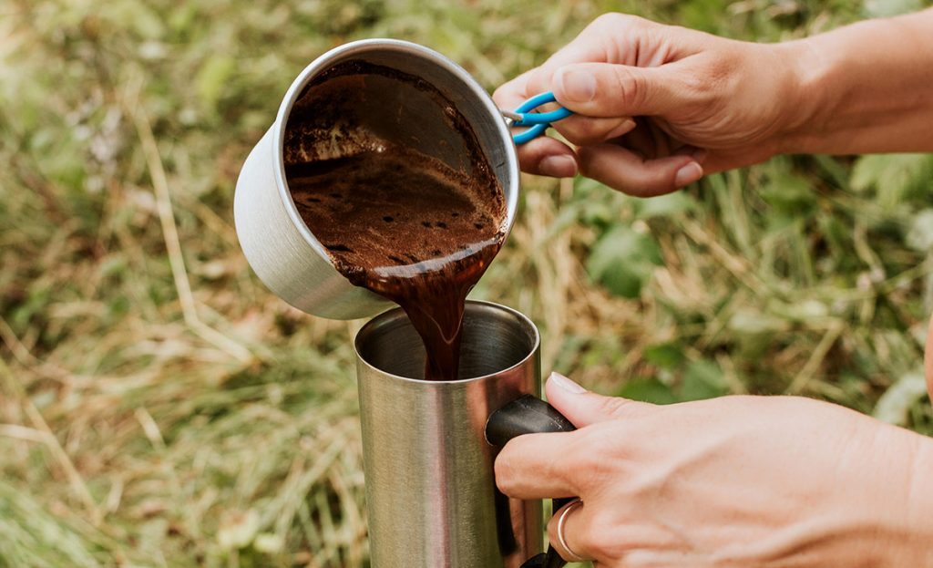 Cowboy Coffee gives you something to chew on.