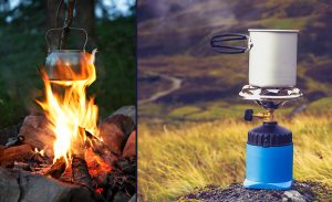 There are a lot of great ways to boil water when camping from old school campfires to high tech modern devices.