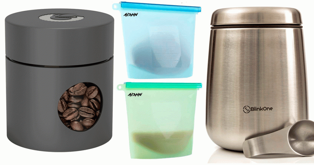 Airtight bags and containers are your two options for storing coffee while backpacking or camping. Here are some good options for your next outdoor trip.