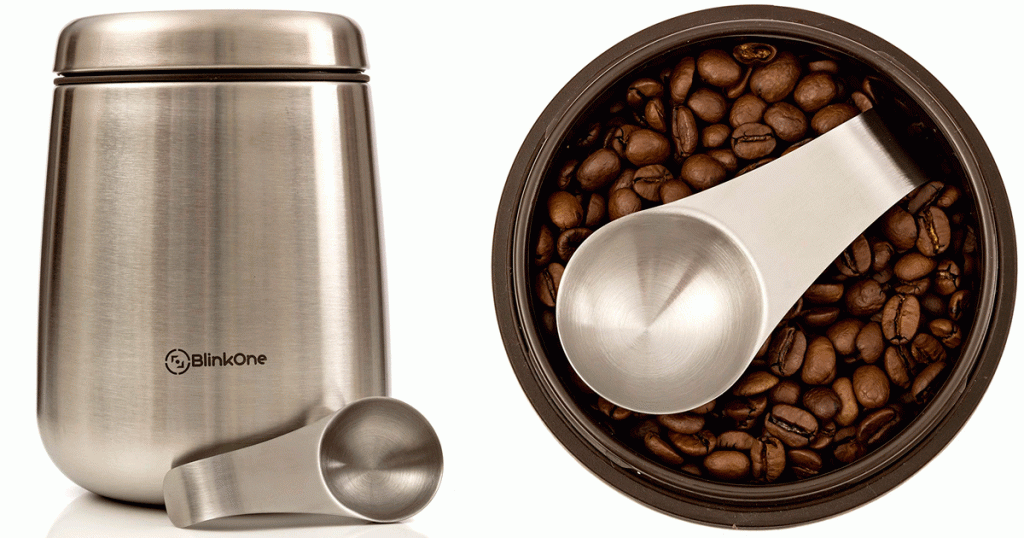 BlinkOne Coffee Container is durable and effective. 