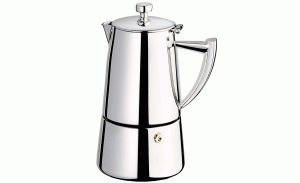 The Cuisinox Stovetop Mola Pot is stainless steel which makes it a great option for camping.